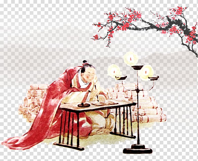 Poster, Burning the midnight oil studying transparent background PNG clipart