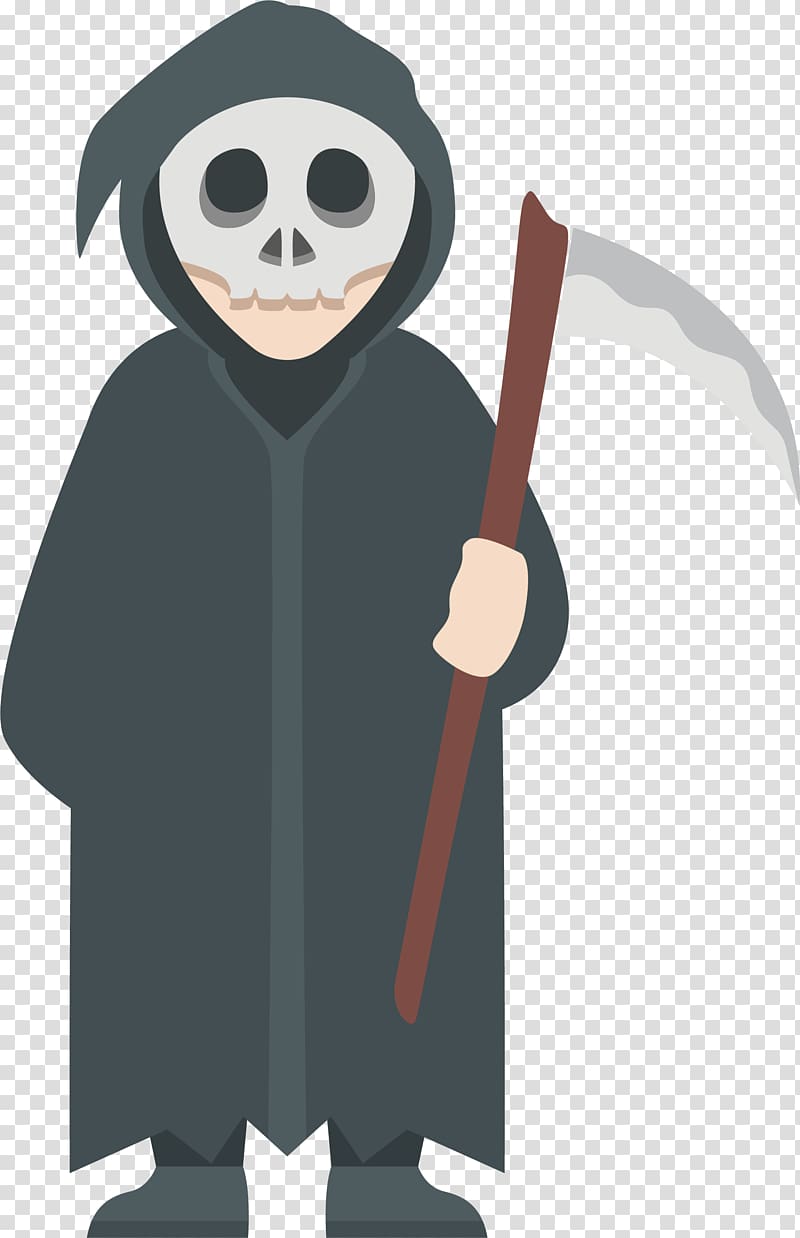 Death Euclidean Character Halloween, Hell messenger death transparent background PNG clipart