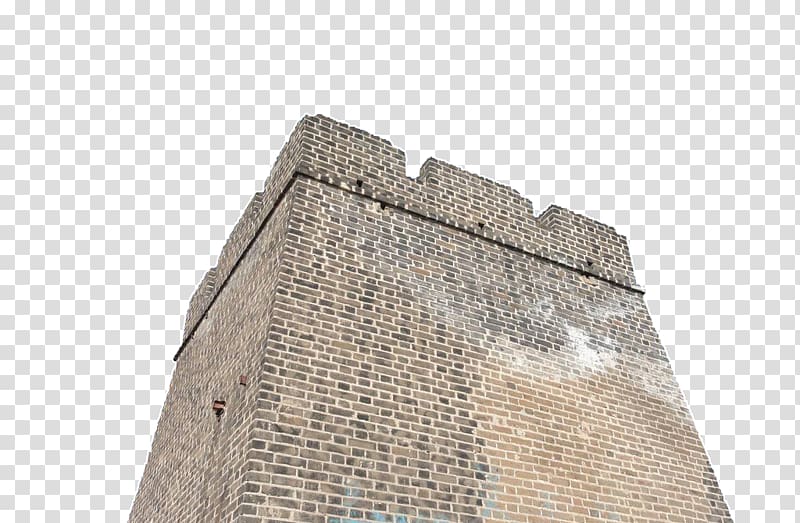 Great Wall of China Badaling Facade, Beacon design-free material transparent background PNG clipart
