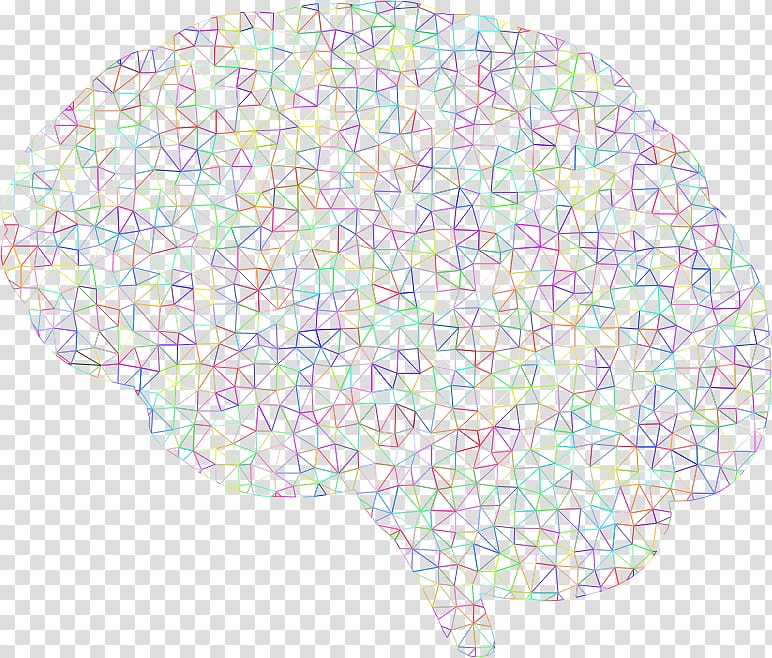 Line Point Organ Brain Tree, polygonal transparent background PNG clipart