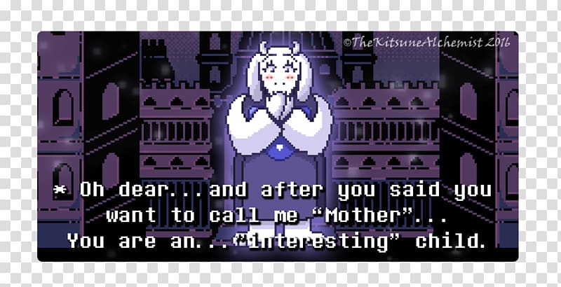 Undertale Toriel Game Fan art , others transparent background PNG clipart