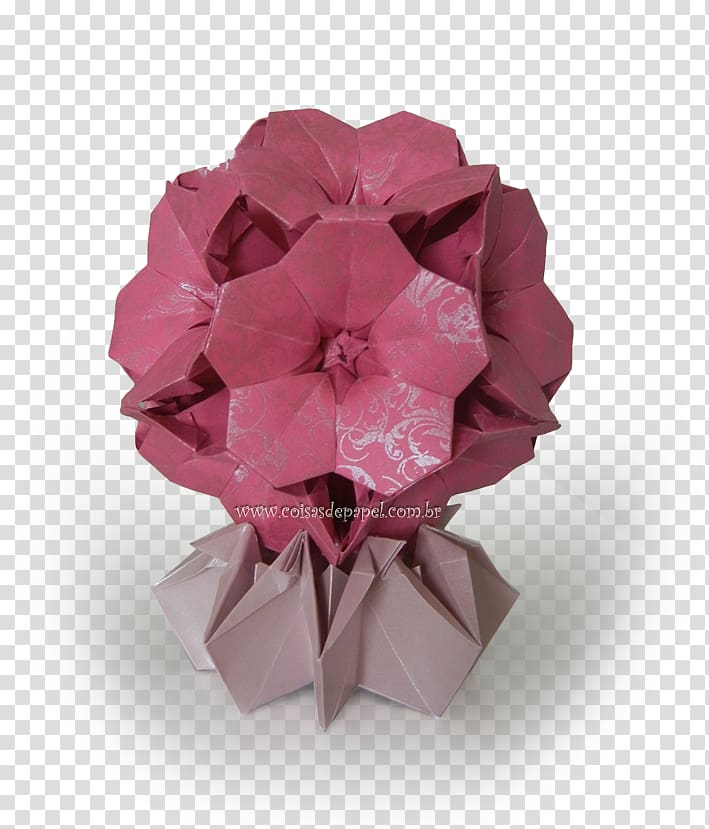 Paper Kusudama Allamanda cathartica Origami Cut flowers, Kusudama transparent background PNG clipart