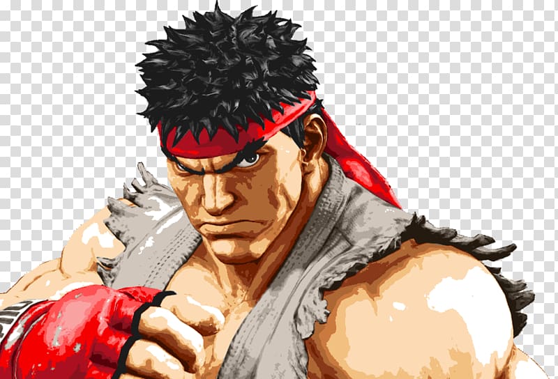 Street Fighter V Street Fighter II: The World Warrior Street Fighter IV Ryu Ken Masters, others transparent background PNG clipart