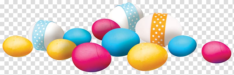 Easter Christmas , Various colors Eggs transparent background PNG clipart
