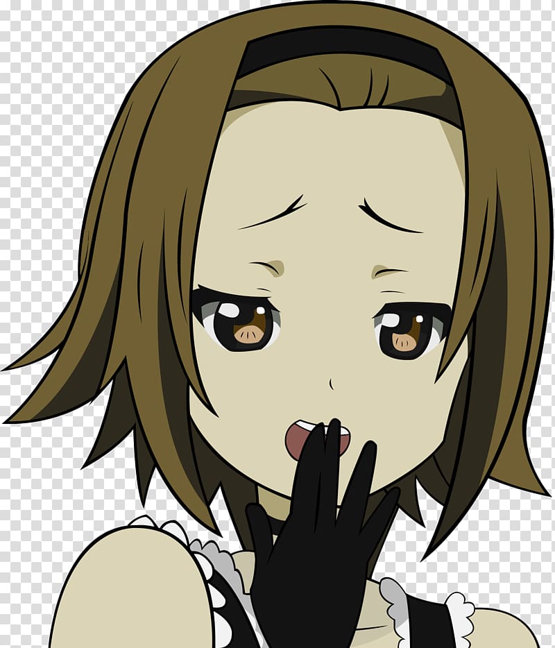 Ritsu Tainaka K-On! Anime Azusa Nakano Kyoto Animation, maid transparent background PNG clipart