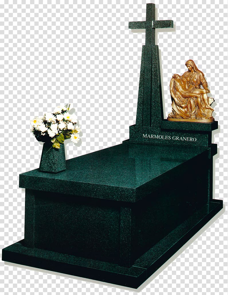Headstone Cross Memorial Vase Epitaph, vase transparent background PNG clipart