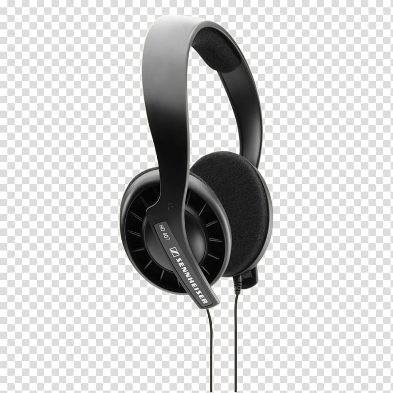 Headphones Mcare.ua Sennheiser HD 407 Audio, headphones transparent background PNG clipart