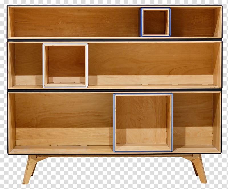 Shelf Bookcase Buffets & Sideboards Eames Lounge Chair Drawer, Cupboard transparent background PNG clipart