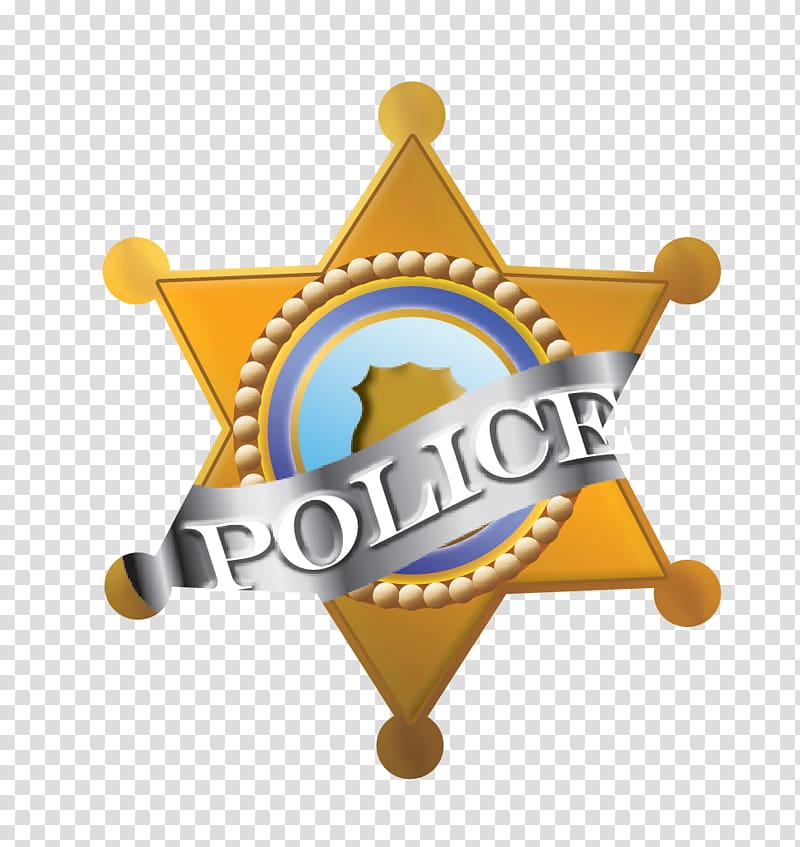The police simply decorative logo transparent background PNG clipart