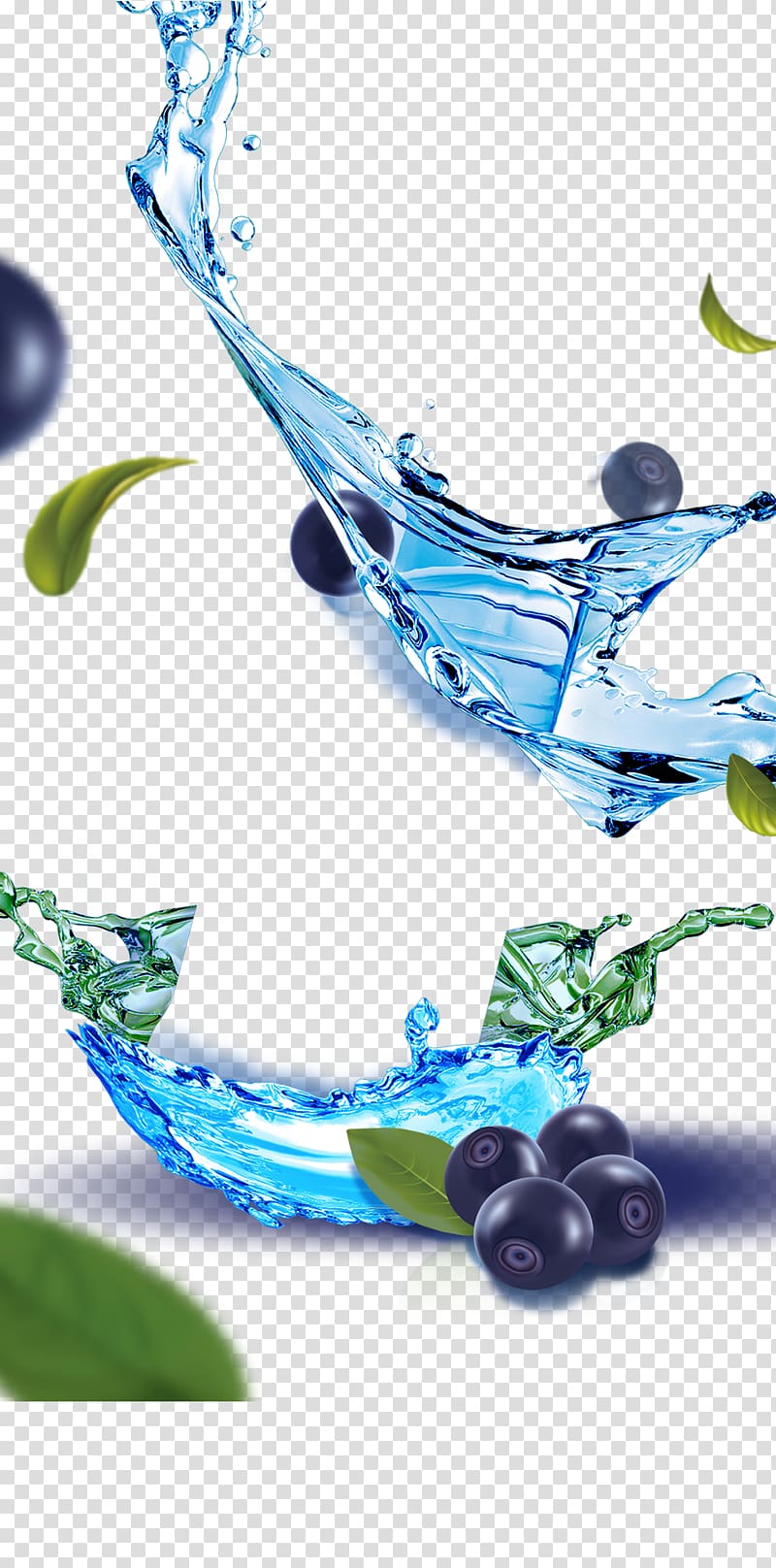 Ramune Tart Blueberry Carbonated drink, Icy blueberries transparent background PNG clipart