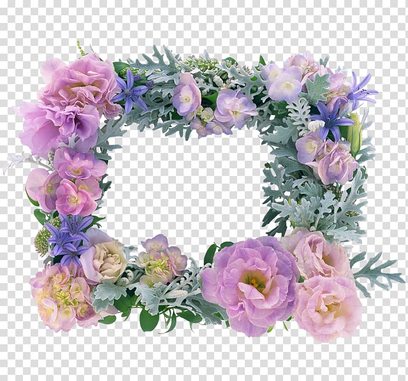 Frames Flower Tableau, foto transparent background PNG clipart