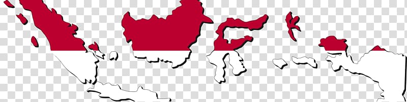 Flag of Indonesia Blank map Indonesian National Revolution, map transparent background PNG clipart