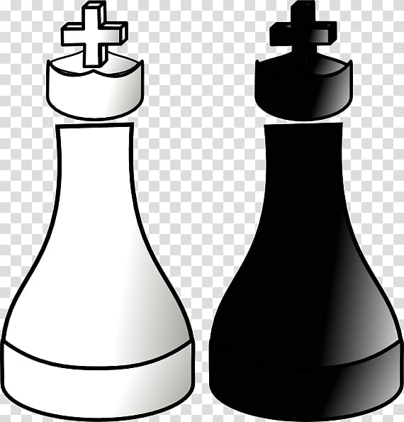Chess piece King White and Black in chess Queen, chess transparent background PNG clipart