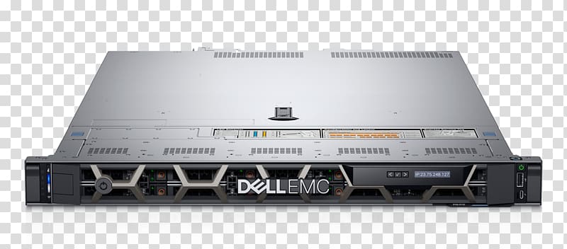 Dell EMC PowerEdge, R640, 16 GB RAM, 2.1 GHz, 300 GB HDD Dell PowerEdge Computer Servers Rack unit, Computer transparent background PNG clipart