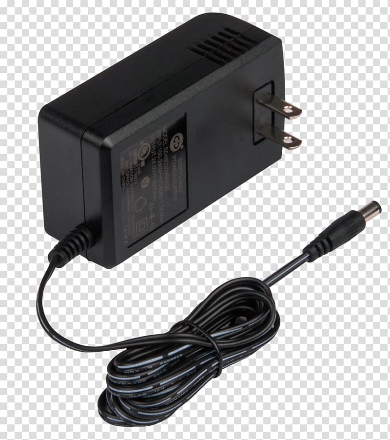 Battery charger AC adapter Power Converters Power cord, transformer transparent background PNG clipart