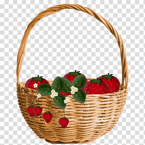 Food Gift Baskets Hamper, basket of apples transparent background PNG clipart