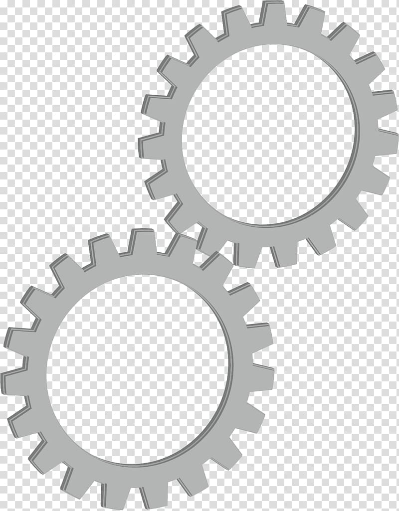 Company Business Clock Small and medium-sized enterprises Corporation, Silver metal gear transparent background PNG clipart