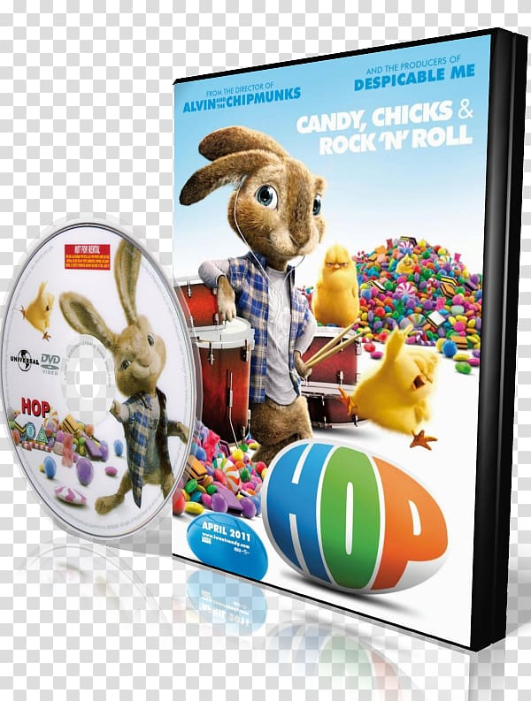 Film poster Easter Bunny Universal Animation, Hop 2011 transparent background PNG clipart