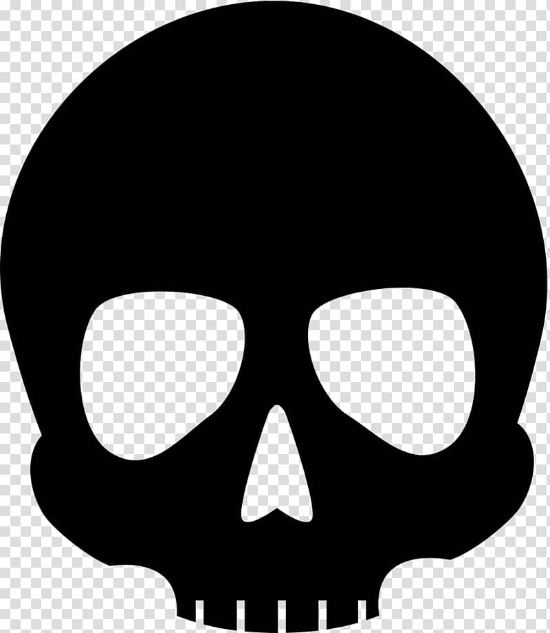 black skull , Scalable Graphics Computer Icons Human skull symbolism, Skull Hd Icon transparent background PNG clipart