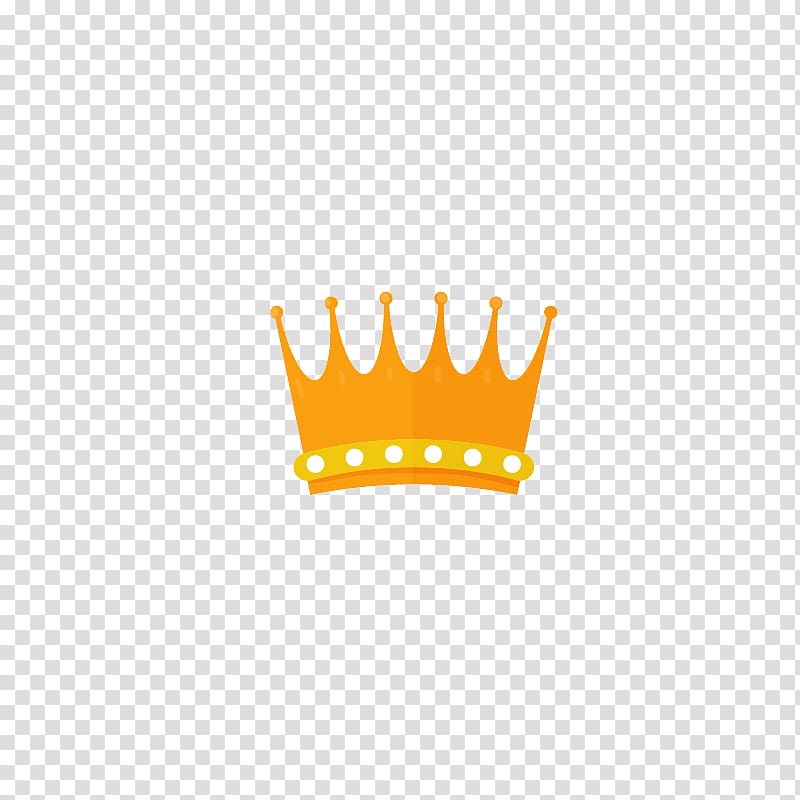 Crown Icon, Golden Crown Free to pull the material transparent background PNG clipart