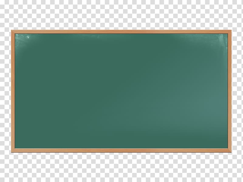 green chalkboard with brown wooden frame illustration, Rectangle Green, Green chalkboard transparent background PNG clipart
