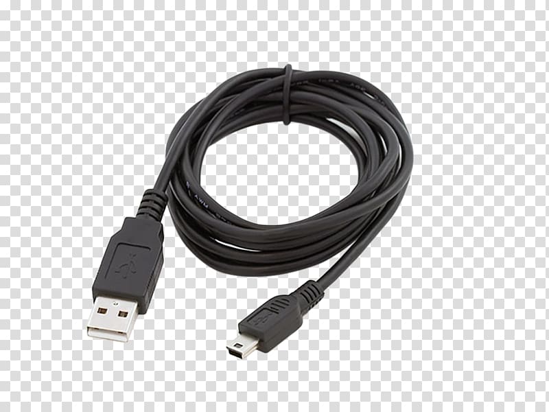 Battery charger Laptop Mini-USB Data cable, usb cable transparent background PNG clipart