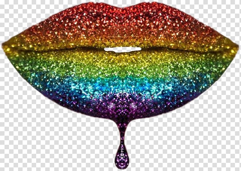 Lipstick Rainbow Nail Color, rainbow transparent background PNG clipart