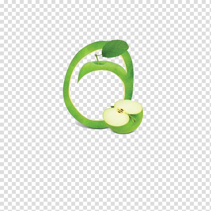 Apple Slicing, Green Apple transparent background PNG clipart