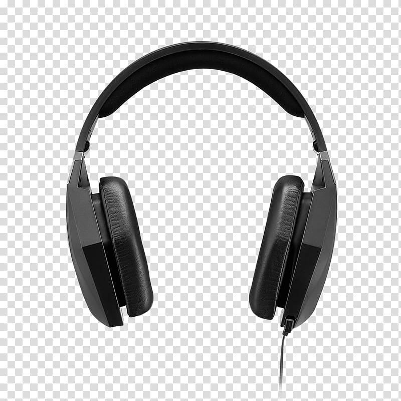 Microphone Gigabyte Force H1 Ear-Cup Stereo Bluetooth Headset Headphones Logitech G35 Amazon.com, auriculares transparent background PNG clipart