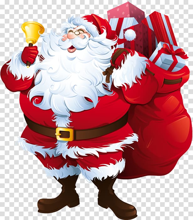 Santa Claus Santa suit Christmas, Santa Claus transparent background PNG clipart
