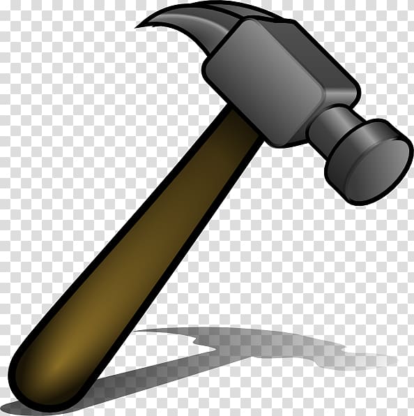 Claw hammer Nail , Cartoon Hammers transparent background PNG clipart