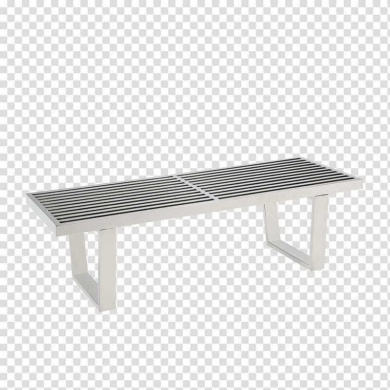Platform Bench Stainless steel Metal furniture, stainless steel dinner plate transparent background PNG clipart