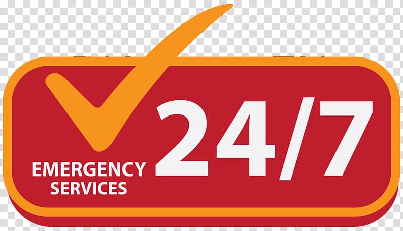 Customer Service Emergency service 24/7 service Plumber, 24 hour service transparent background PNG clipart