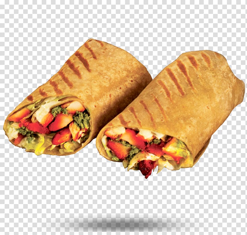 Fast food Shawarma Burrito Club sandwich Kati roll, Snack Wrap transparent background PNG clipart