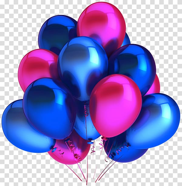 Balloon Birthday Purple Party , balloon transparent background PNG clipart