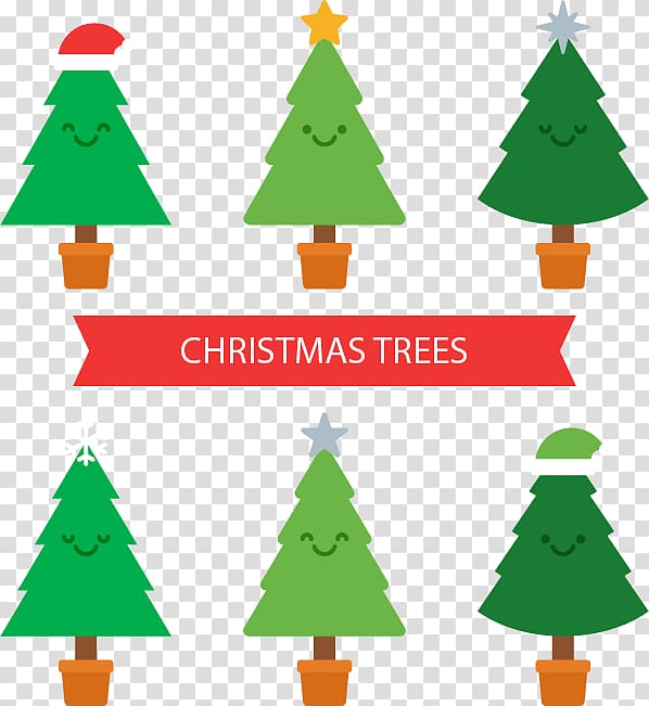 Creative Christmas Book Christmas tree, Christmas tree expression package transparent background PNG clipart