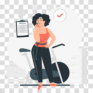 illustration, Diet, food, healthy, workout, people, fitness transparent background PNG clipart thumbnail