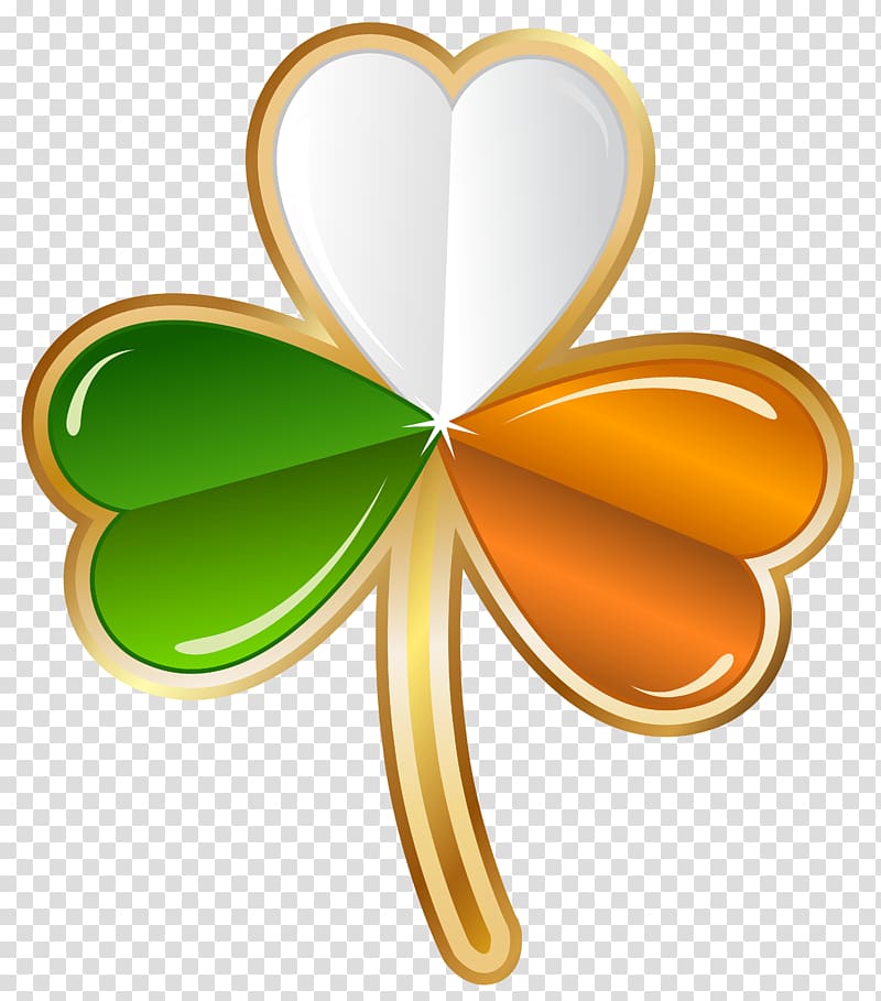 Ireland Shamrock Saint Patricks Day Four-leaf clover , Shamrock Hearts transparent background PNG clipart