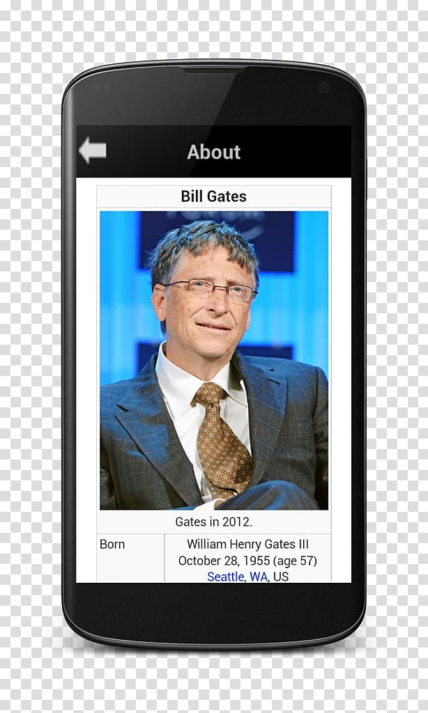 Bill Gates Business @ the Speed of Thought: Using a Digital Nervous System Microsoft The World\'s Billionaires Businessperson, famous Face transparent background PNG clipart