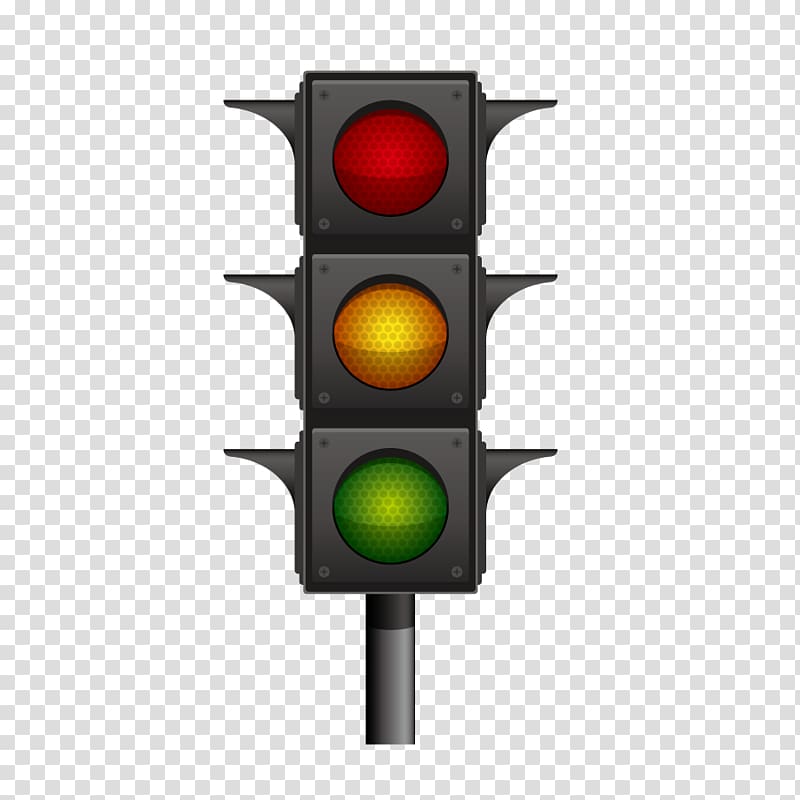 Euclidean Traffic light Illustration, traffic lights transparent background PNG clipart