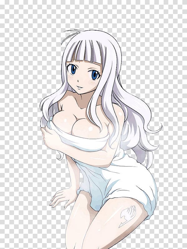 Black hair /m/02csf Hime cut Anime, mirajane strauss and laxus transparent background PNG clipart