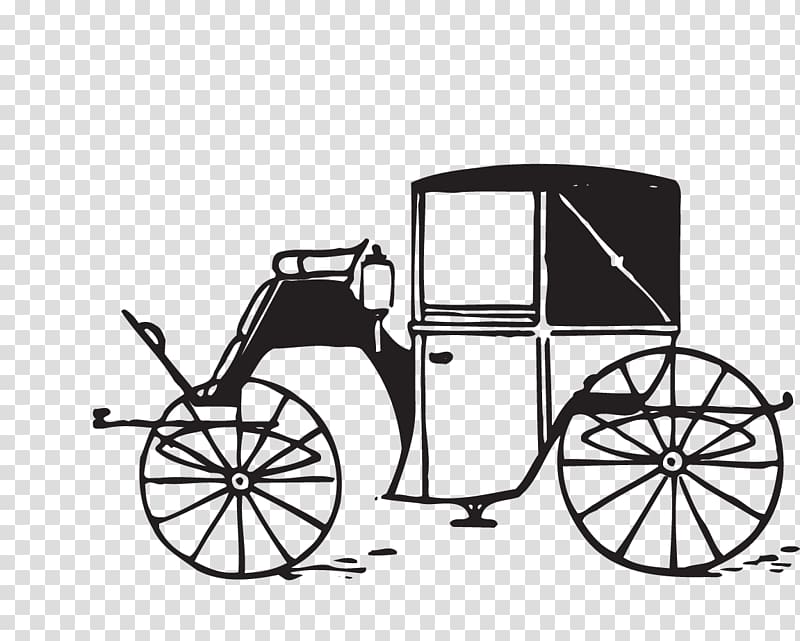 Carriage Cart Wagon Horse and buggy Vehicle, Carriage transparent background PNG clipart