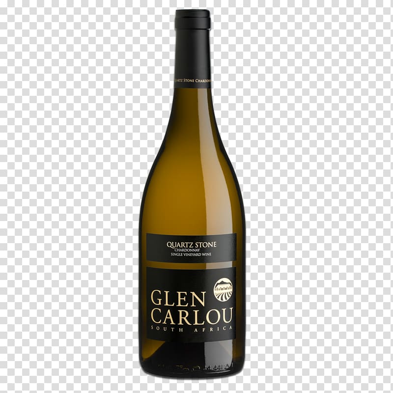 White wine Glen Carlou Vineyards Chardonnay Sémillon, wine transparent background PNG clipart