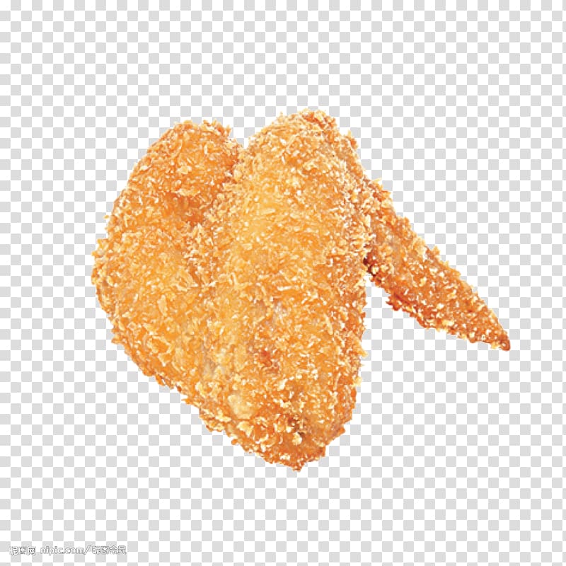 Fried chicken Buffalo wing Chicken nugget Barbecue chicken, Chicken Wings transparent background PNG clipart