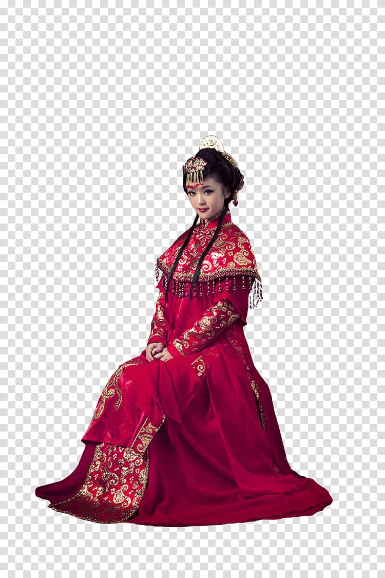 Taobao Wedding dress Gown Cheongsam Chiffon, dress transparent background PNG clipart