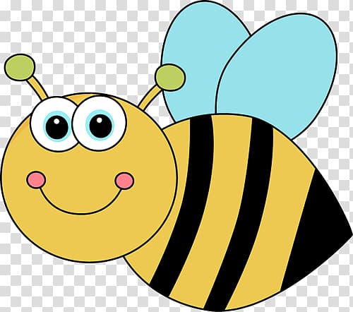 Bee Cuteness Heart , bee cartoon transparent background PNG clipart