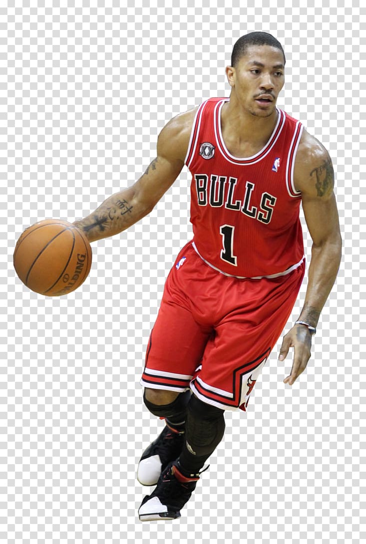 Derrick Rose Chicago Bulls Figure drawing Sketch, basketball transparent background PNG clipart