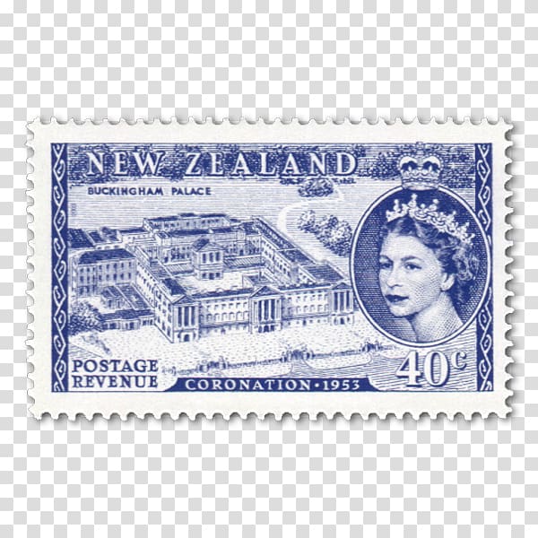 Postage Stamps Paper New Zealand Coronation of Queen Elizabeth II Mail, others transparent background PNG clipart