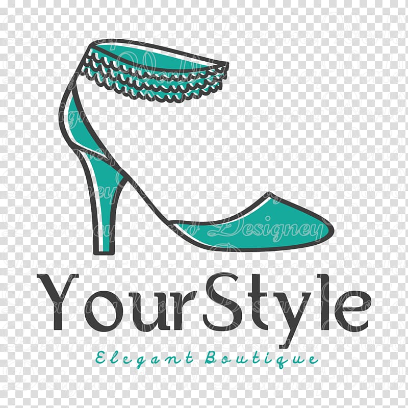 Logo Shoe Graphic design, personalized fashion business cards transparent background PNG clipart