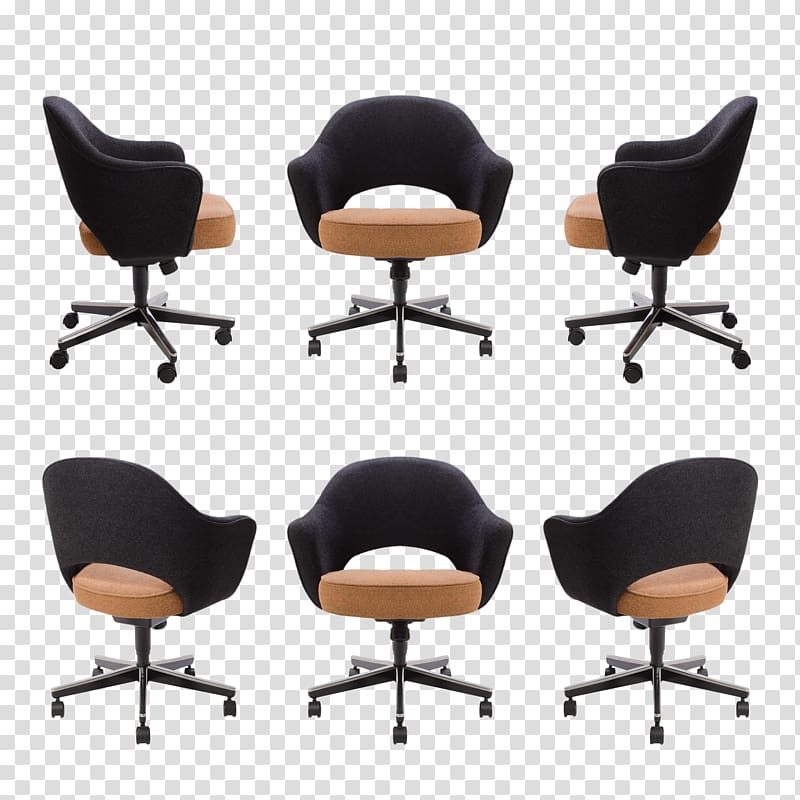 Womb Chair Office & Desk Chairs Furniture Swivel chair, armchair transparent background PNG clipart